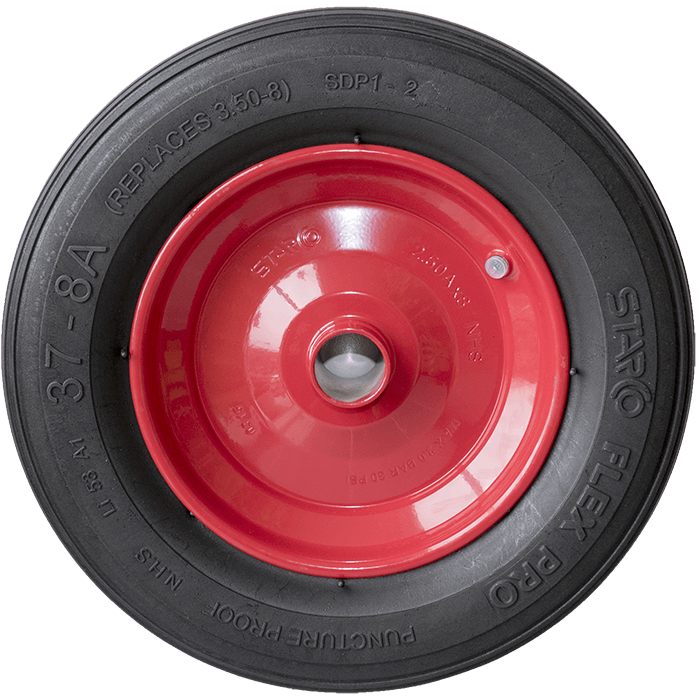  Rueda completa con llanta de aluminio 3.50-8 (37-8A) Flex Pro ST11