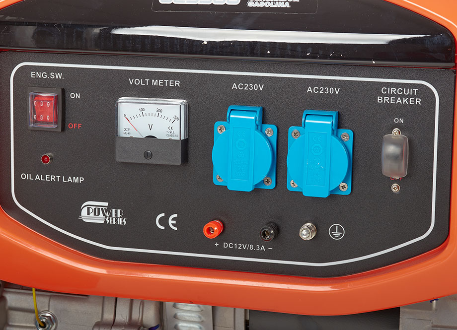 GENERADOR ANOVA GASOLINA 5500 W / 6,8 KVA