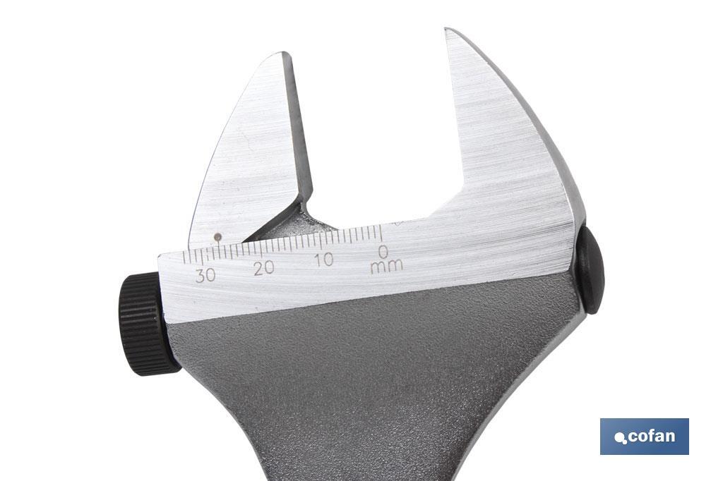 LLAVE INGLESA AJUSTABLE MOLETA LATERAL 20 &quot;