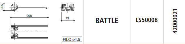 MUELLE EMPACADORA BATTLE LS50008