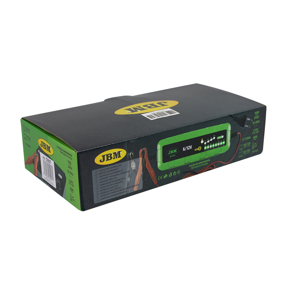 CARGADOR DE BATERÍA 6/12V