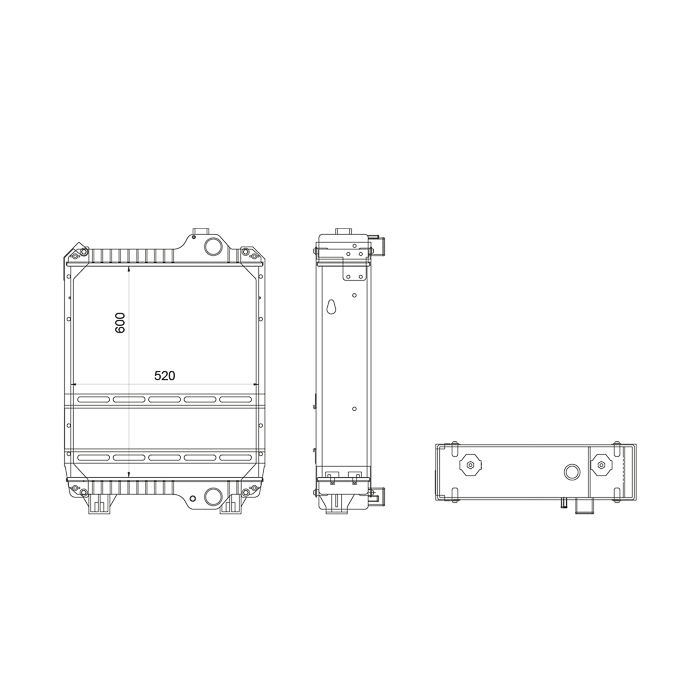 RADIADOR CASE / NEW HOLLAND / STEYR REF. 111009024A