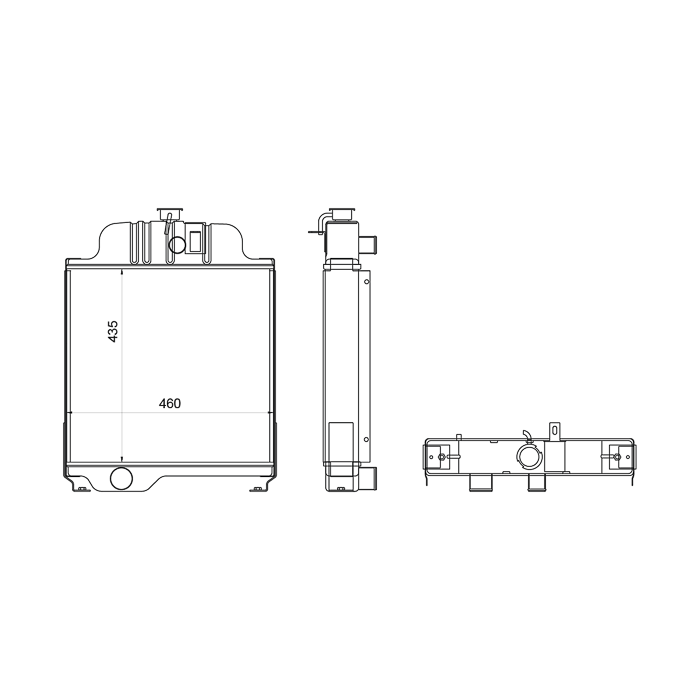RADIADOR REF. 111041001A