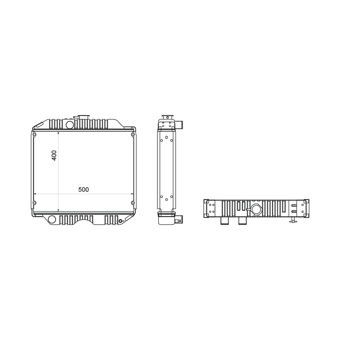 RADIADOR JOHN DEERE REF. 111041014A