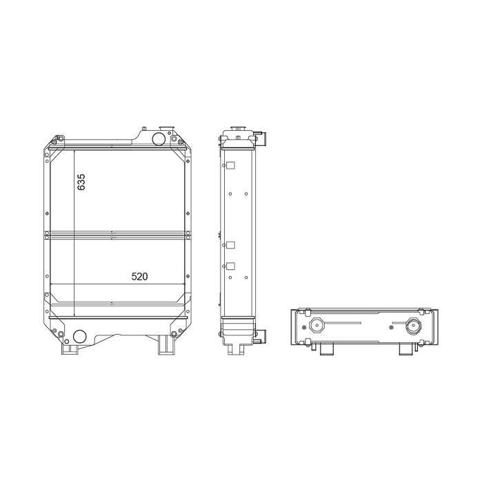 RADIADOR CASE IH REF. 111060017A