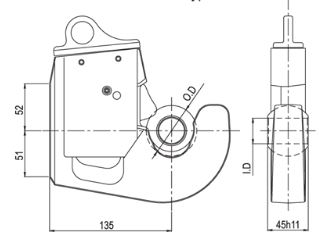 ENGANCHE RÁPIDO PARA SOLDAR REF.: KLLH-2S