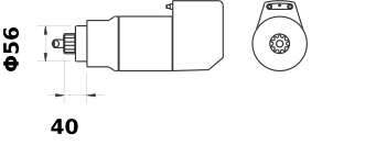 MOTOR DE ARRANQUE MAHLE MS534 Adapt. DEUTZ