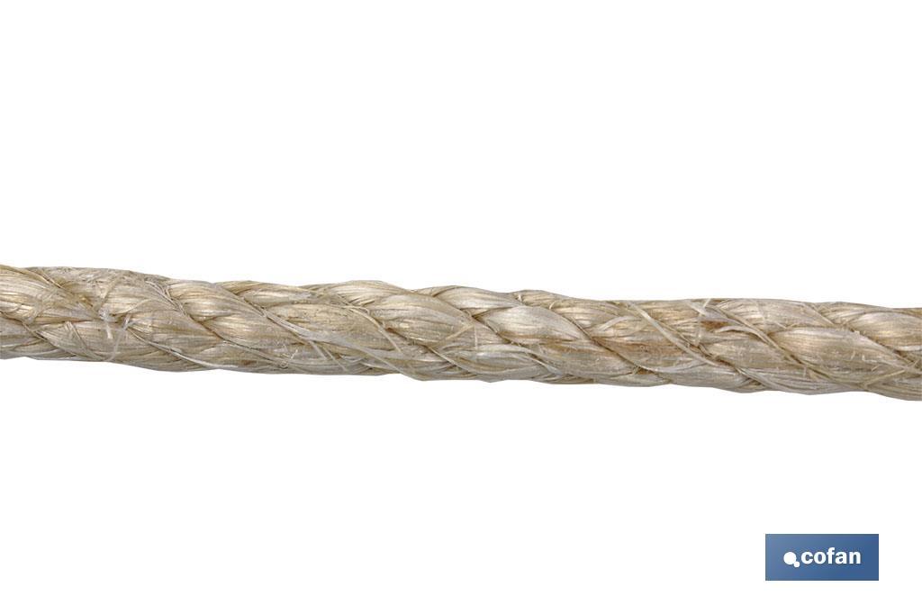 CUERDA SISAL 4 CABOS 18 mm (METRO)