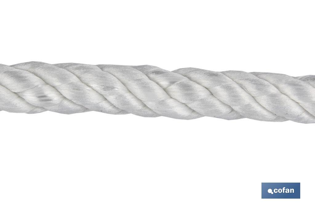 MADEJA CUERDA NYLON MATE 4 CABOS 8mmX10mm