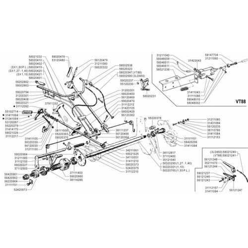 MUELLE COMP. EMBRAGUE BCS 58020413