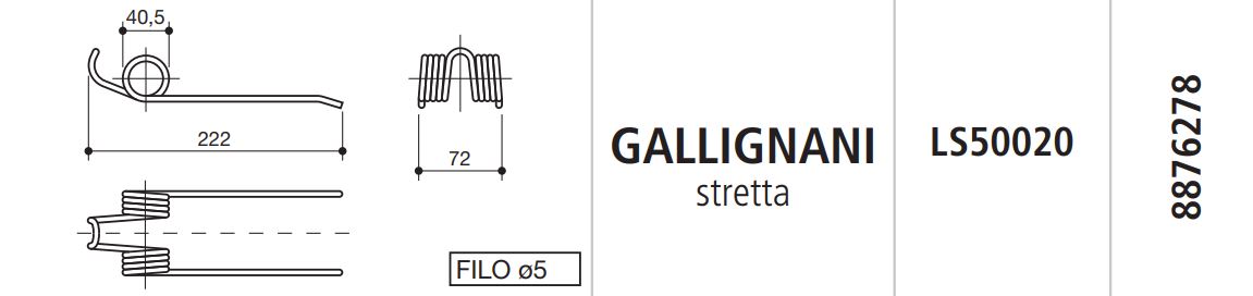 MUELLE EMPACADORA GALLIGNANI - 60010 LS50020