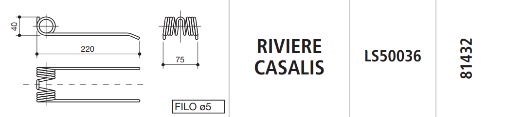 MUELLE EMPACADORA RIVIERE CASALIS LS50036