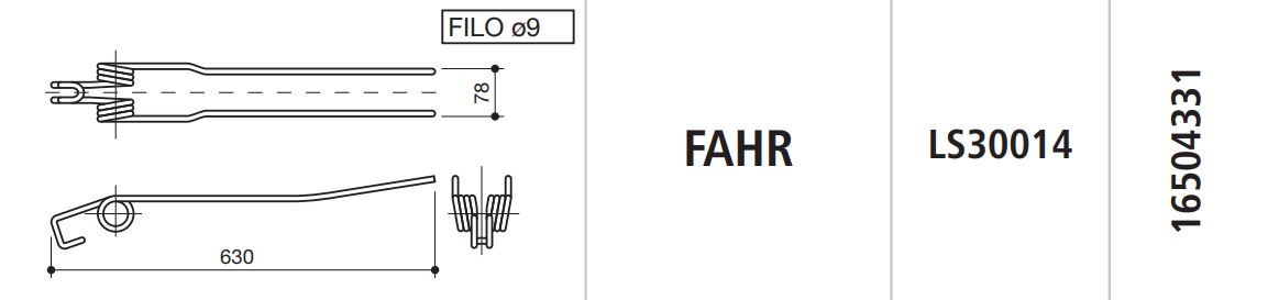 MUELLE RASTRILLO FAHR LS30014