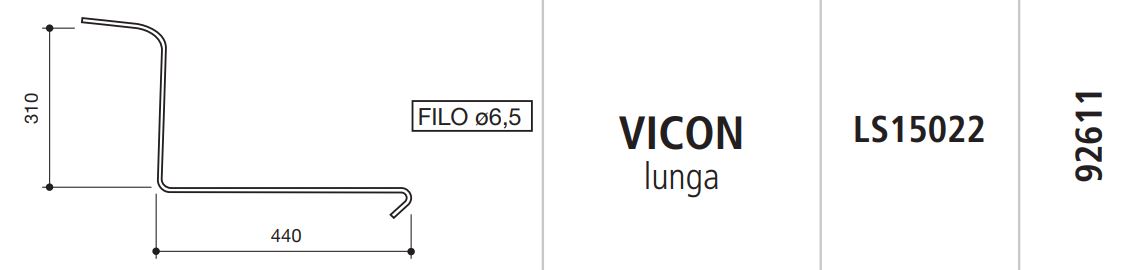 MUELLE VICON GISASOL LS15022