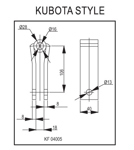 KIT TRIPUNTAL 12X50X500