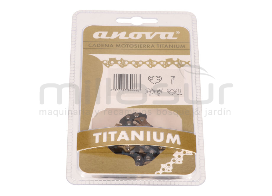 CADENA ANOVA TITANIUM 1/4&quot; - .043&quot; - 28 E