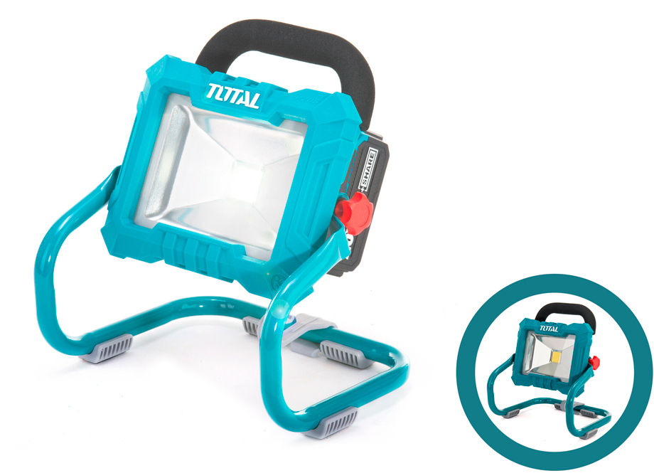 REFLECTOR LED 20V TOTAL - 750-1500 LUMENS - P20S (NO INCLUYE BATERÍA NI CARGADOR)