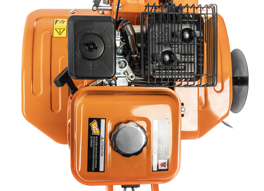 MOTOAZADA ANOVA MC509 7HP - CUCHILLAS GRANDES ( APORCADOR + RUEDAS ) - MARCHAS 3+1