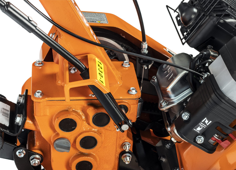 MOTOAZADA ANOVA MC509 7HP - CUCHILLAS GRANDES ( APORCADOR + RUEDAS ) - MARCHAS 3+1