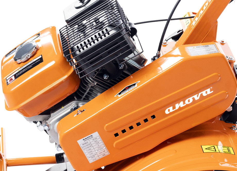 MOTOAZADA ANOVA MC509 7HP - CUCHILLAS GRANDES ( APORCADOR + RUEDAS ) - MARCHAS 3+1