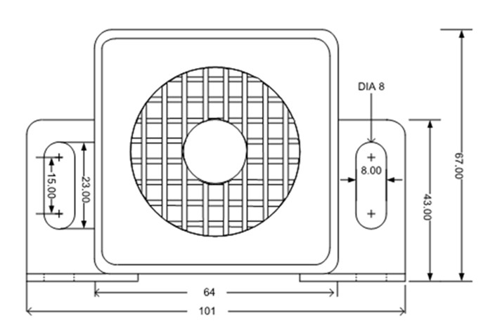 RETROALARMA 12/24V 88Db (SONIDO SHHH-SHHH)