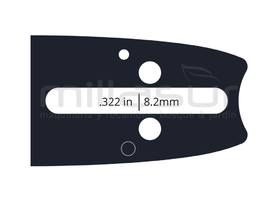 ESPADA ANOVA LAMINADA ADAPTABLE HUSQVARNA 20&quot; - .325 - .058 1,5mm - 78E