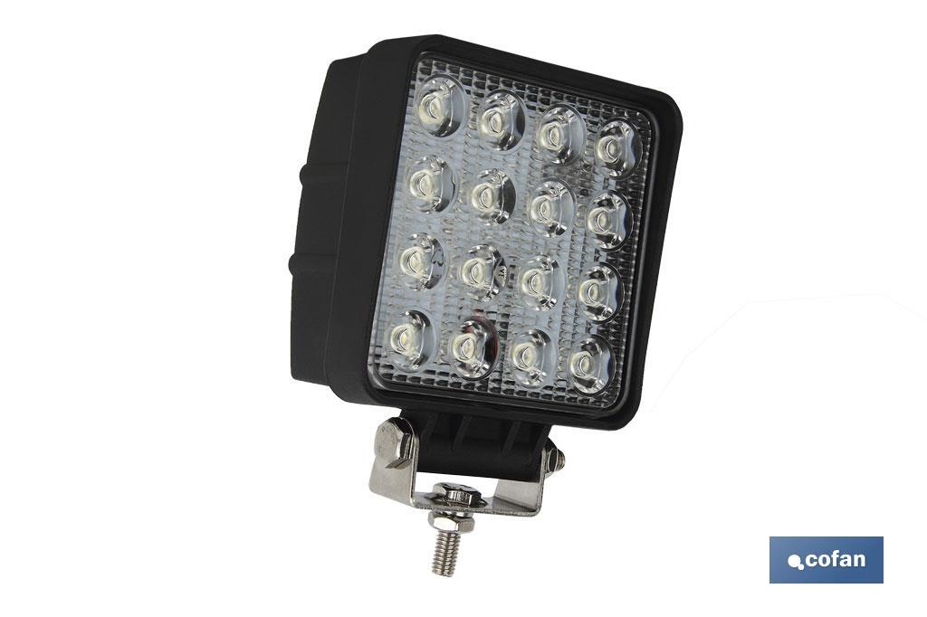 Faro de trabajo 16 Led 48W 3360 Lm