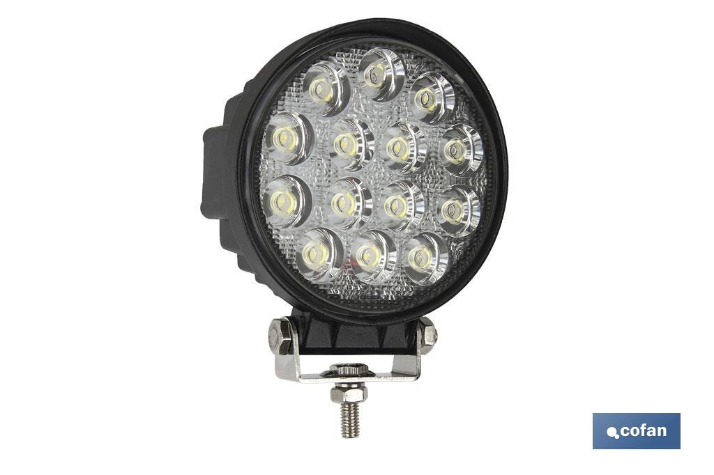 Faro de trabajo 14 Led 42W 2940 Lm, IP67 (10-30V)