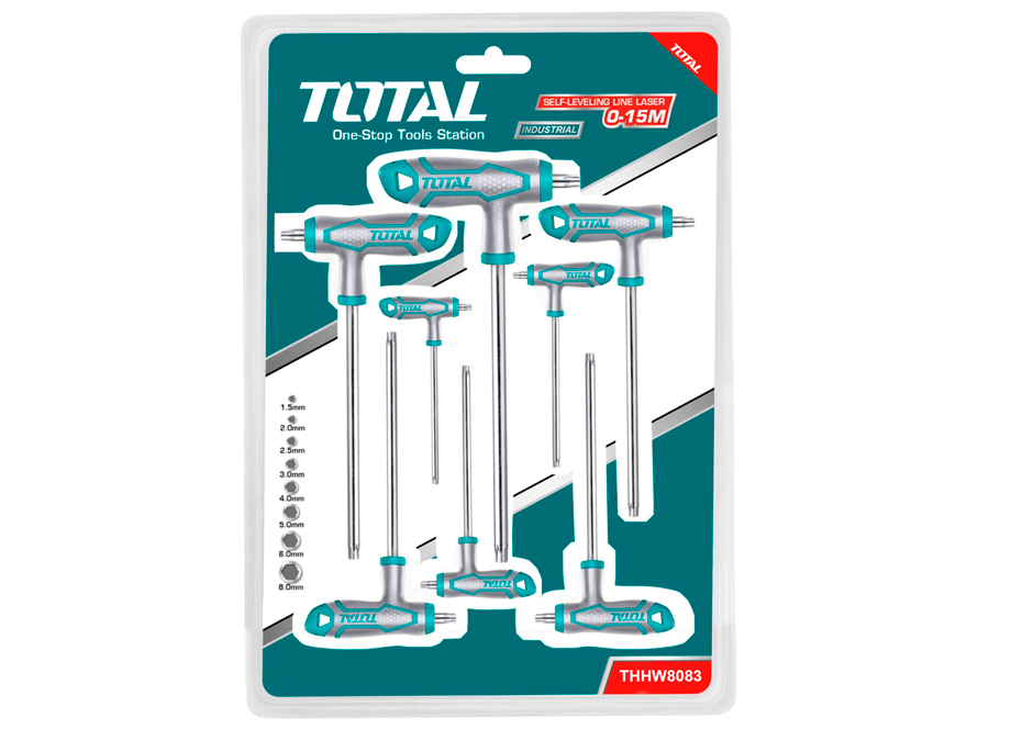 JUEGO LLAVES TOTAL TORX CR-V - 8PCS