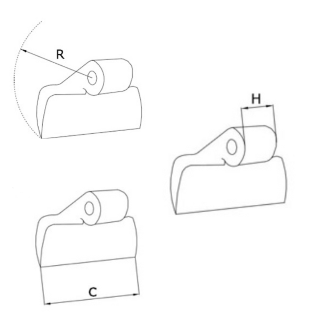 MARTILLO DESBROZADORA M-40 Ø 20.5 mm