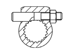 ADAPTADOR TOMA DE FUERZA 1-3/4&quot; Z.20 (HEMBRA) A 1-3/8&quot; Z.6 (MACHO)