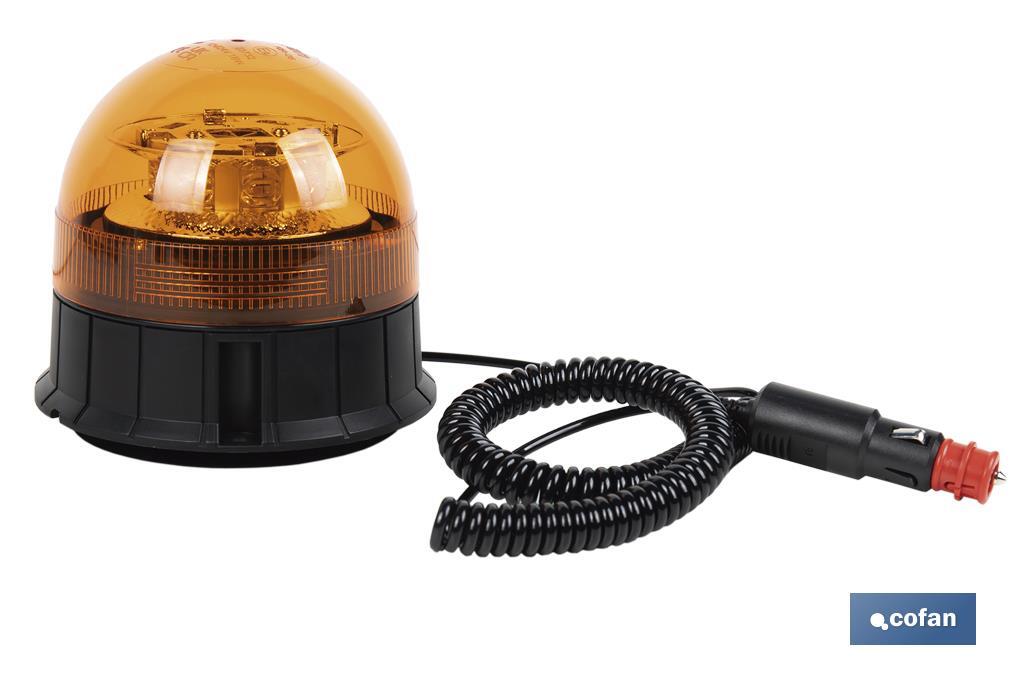 GIROFARO LED ESTACIONARIO 12/24V ECE R65 MAGNETICO / TORNILLO