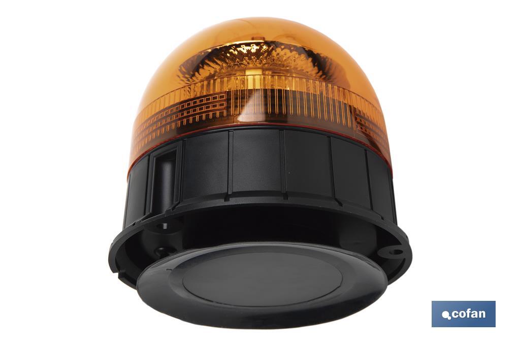 GIROFARO LED ESTACIONARIO 12/24V ECE R65 MAGNETICO / TORNILLO