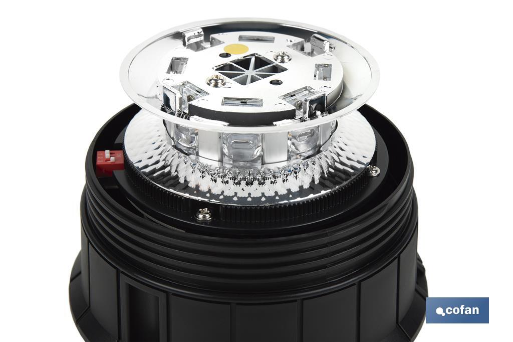 GIROFARO LED ESTACIONARIO 12/24V ECE R65 MAGNETICO / TORNILLO
