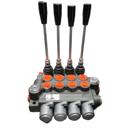 Distribuidor Monobloc Manual 3/8 40L/M P40 VNKDM/4E 4 Palancas