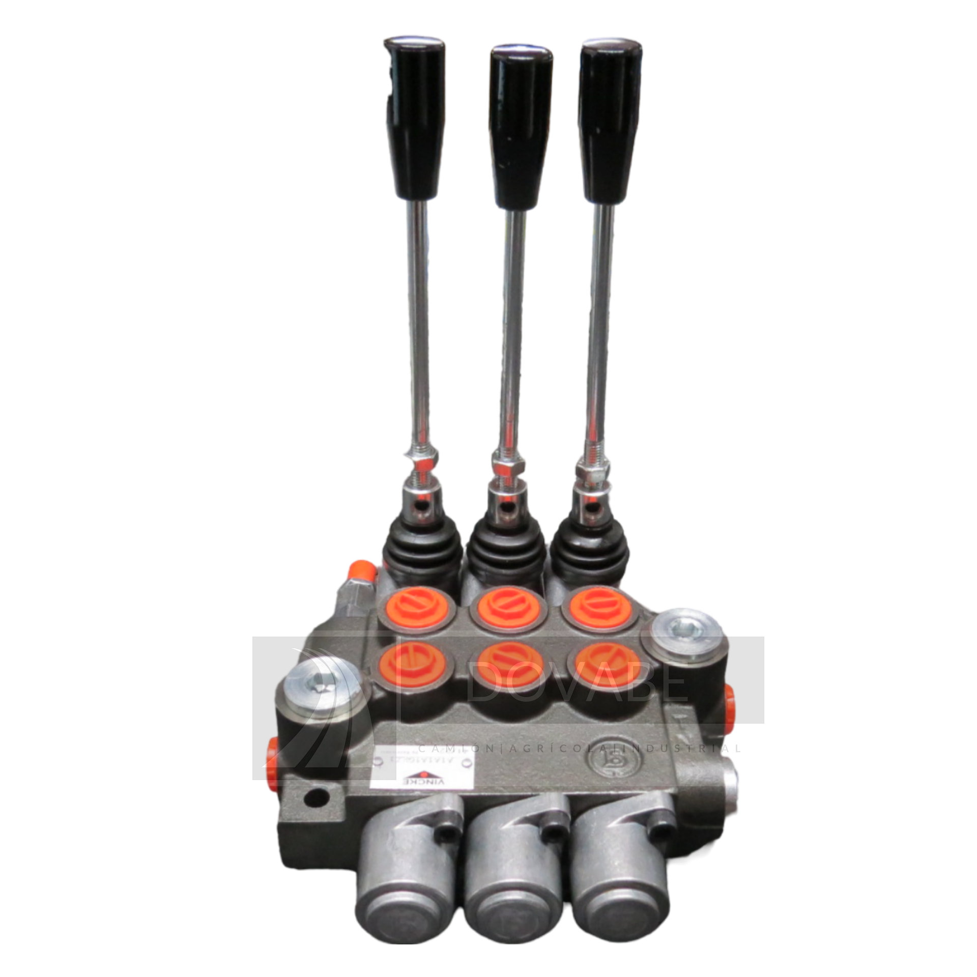 Distribuidor Monobloc Manual 3/8 40L/M P40 VNKDM/3E 3 Palancas