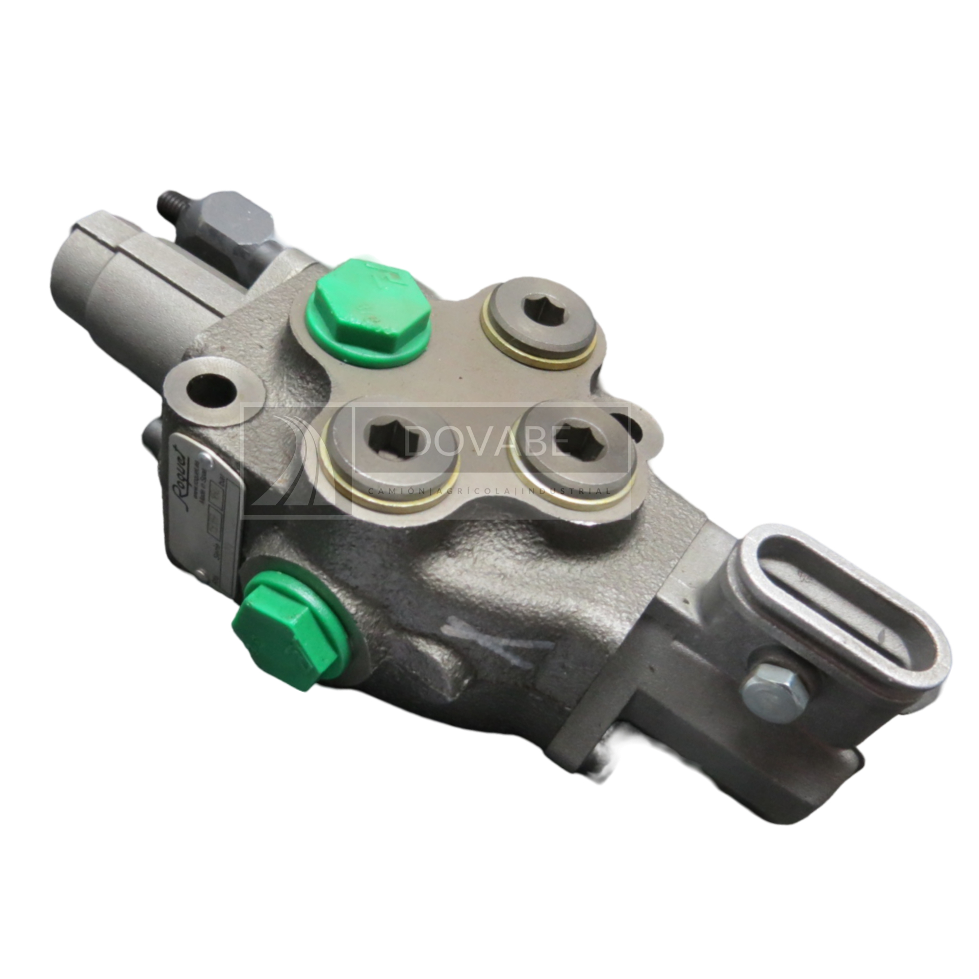 Distribuidor Monobloque 1 Palanca 3/8 G Paso libre Roquet 102N1PA12V