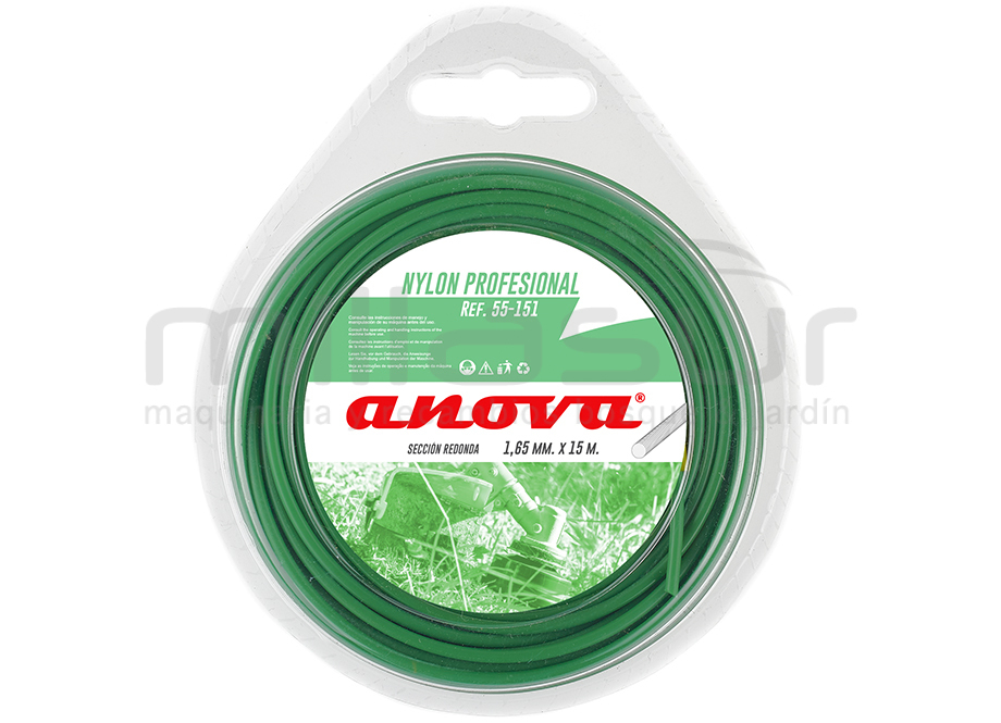 NYLON REDONDO ANOVA BLISTER 1.65x15