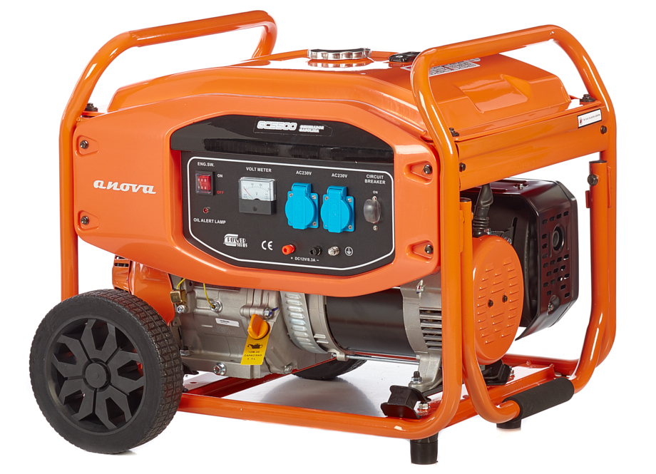 GENERADOR ANOVA GASOLINA 5500 W / 6,8 KVA.
