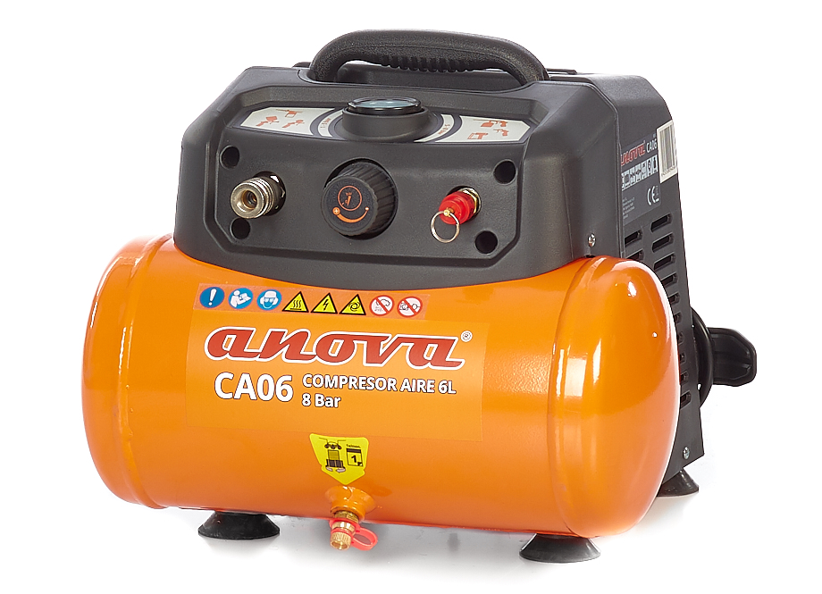 COMPRESOR 8L. 1.5HP ANOVA - CA06
