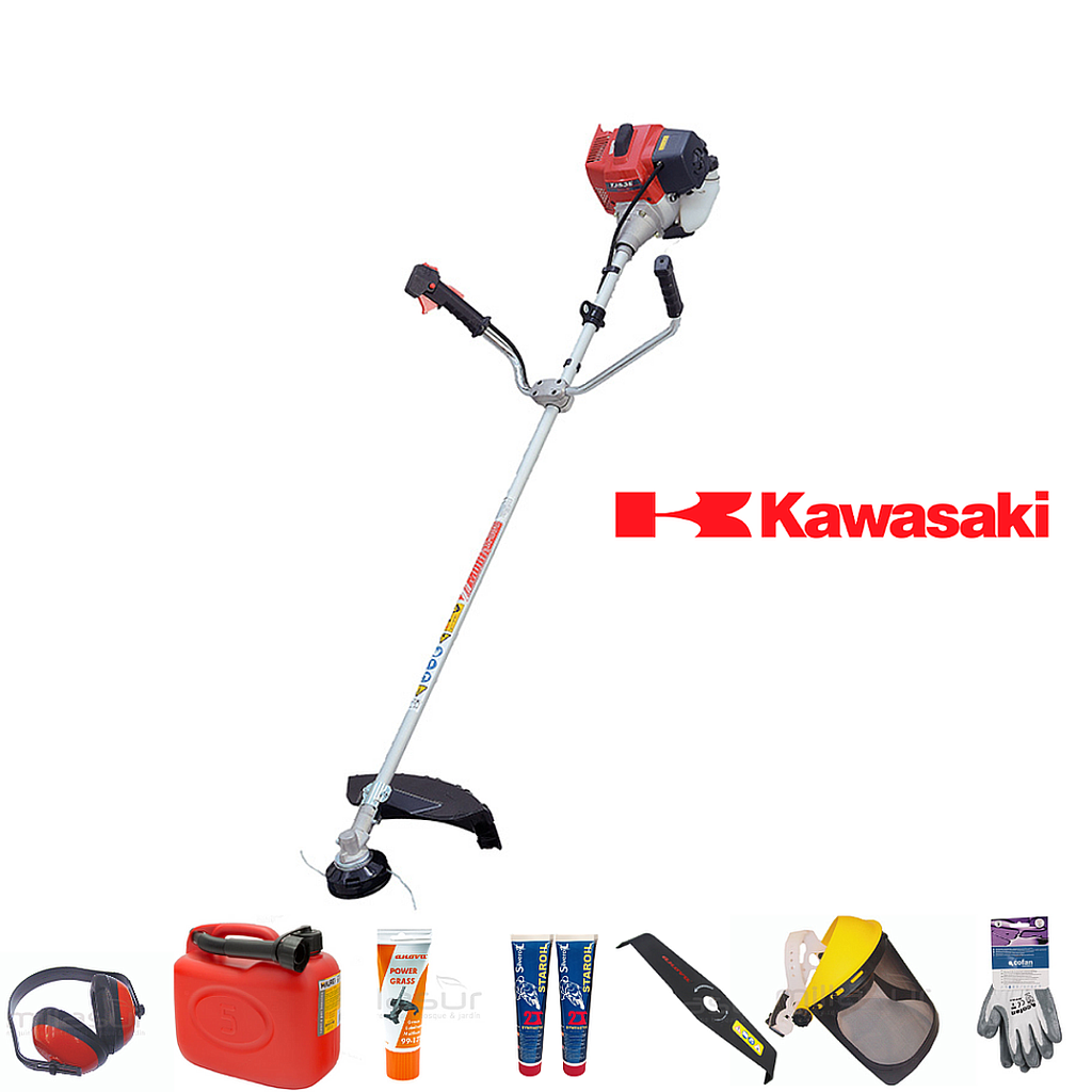 DESBROZADORA PROFESIONAL KAWASAKI TJ53E ( EURO II) - D53k