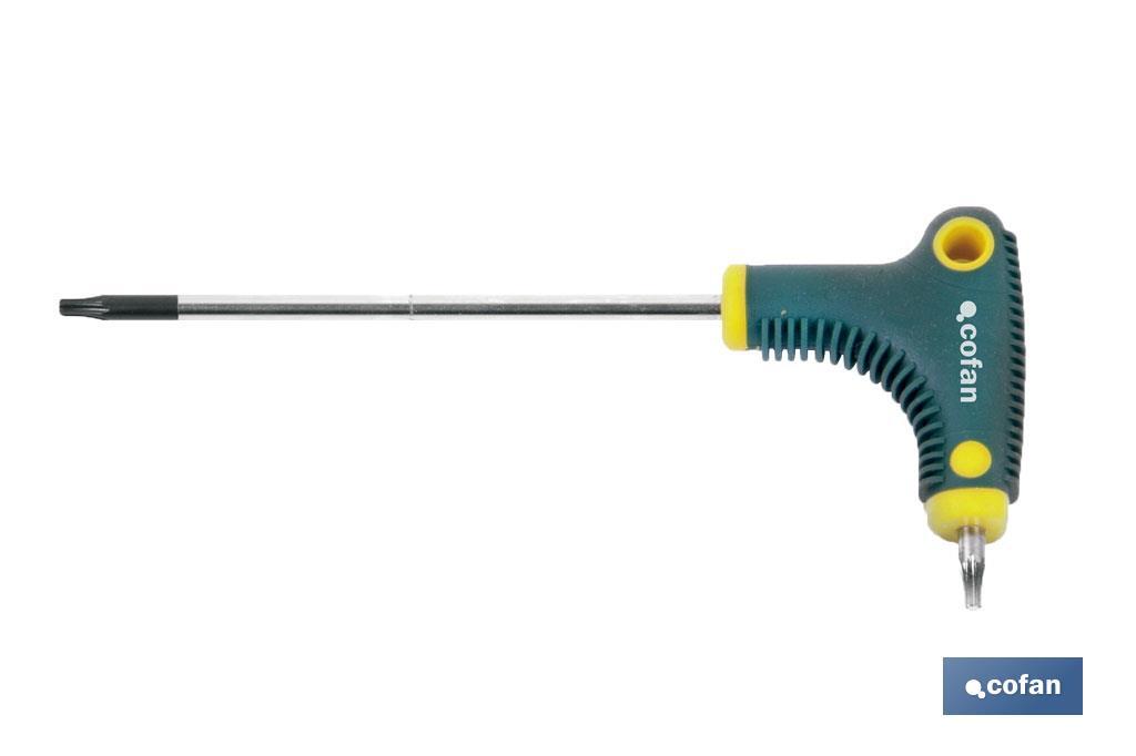 DESTORNILLADOR EN &quot;T&quot; DRIVER TORX 27X150