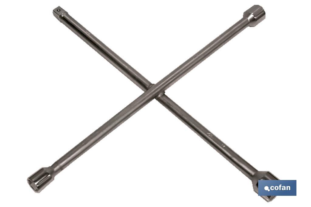 LLAVE EN CRUZ 17 X 19 X 22 X 13/16&quot;
