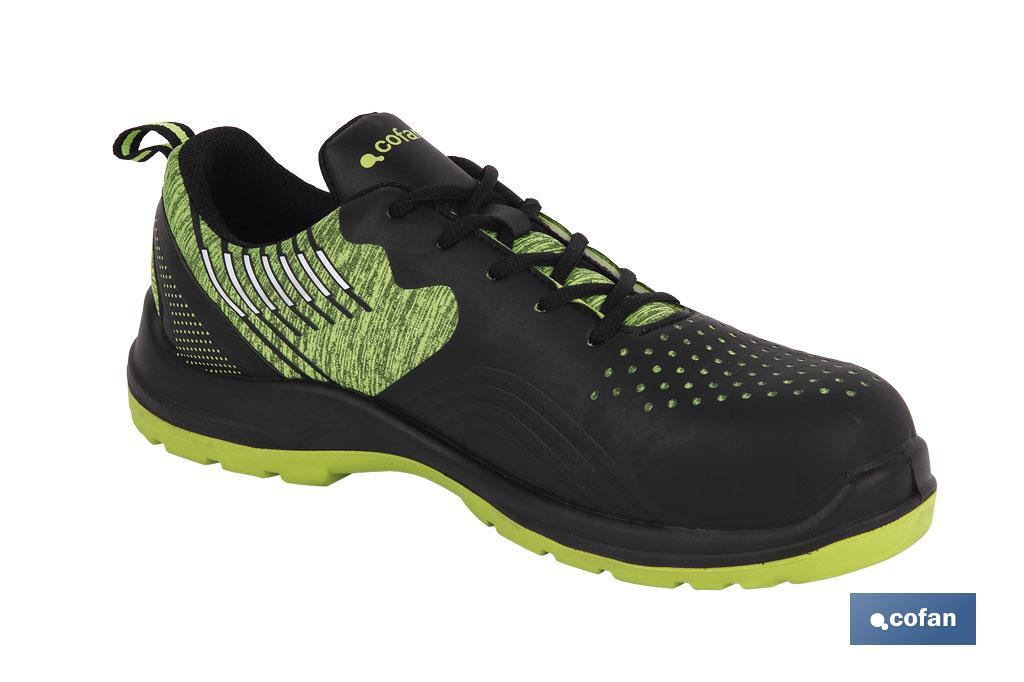 ZAPATO SEGURIDAD DEPORTIVO COFAN S1P SRC MOD. SOLANA &quot;NO METAL&quot; T-42