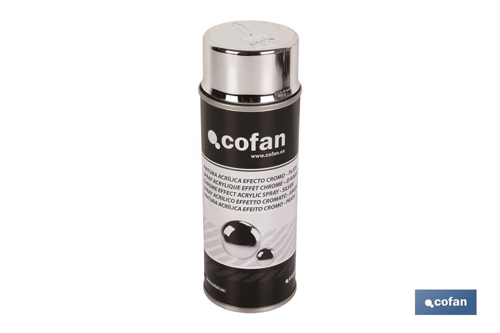 PINTURA CROMO PLATA 400 ML