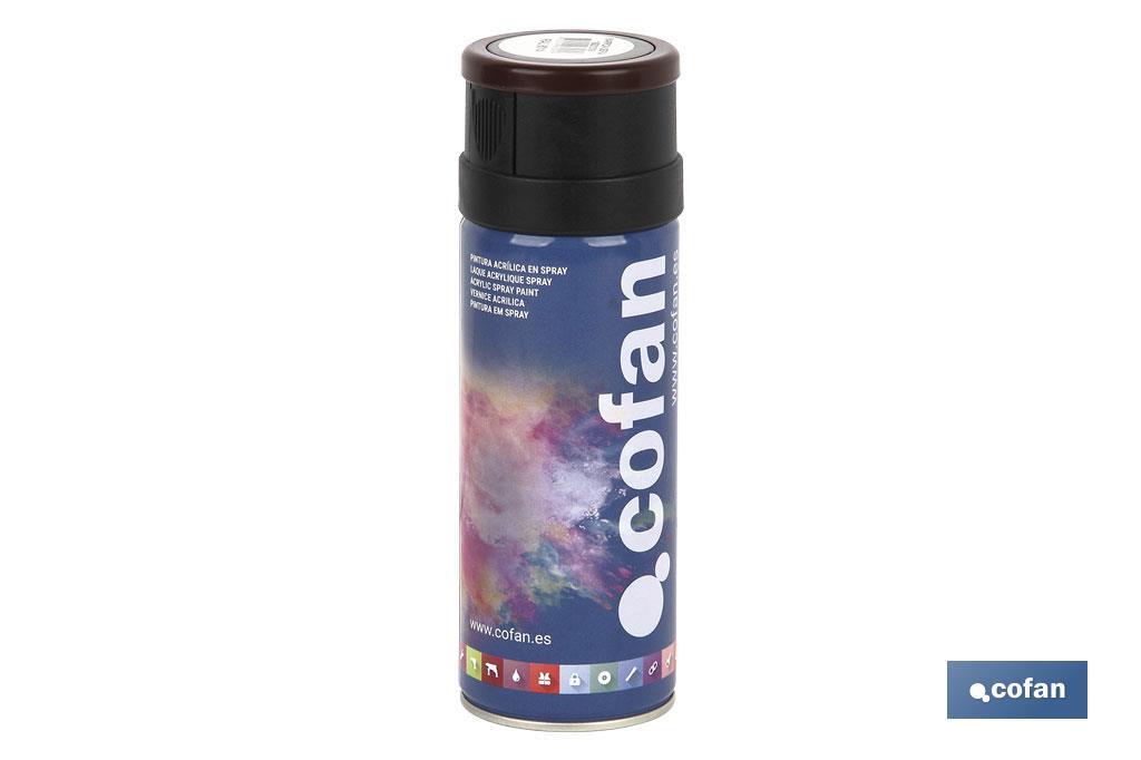 PINTURA ACRIL. 400ML - 9007 GRIS ALUMINIO