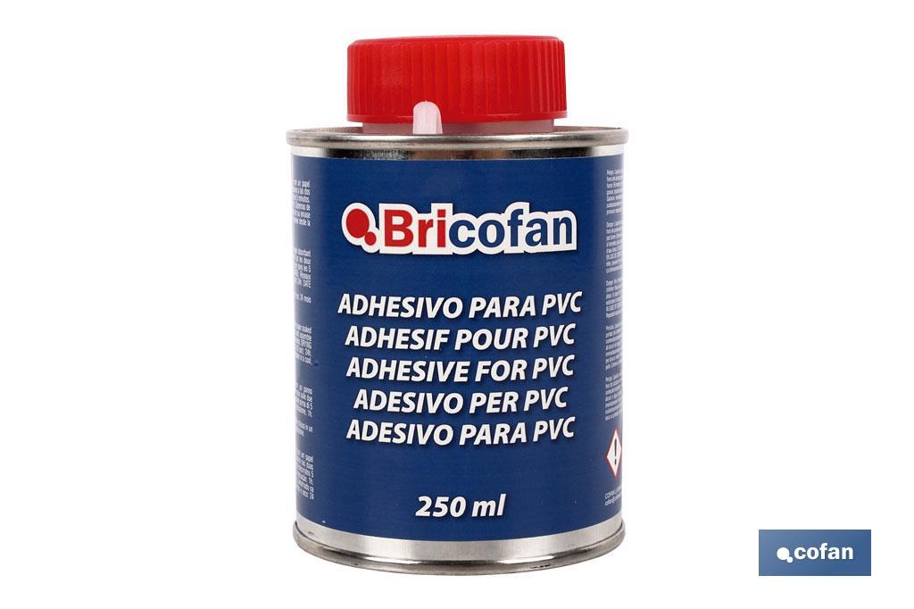 ADHESIVO PARA PVC 250 ML AGUA POTABLE