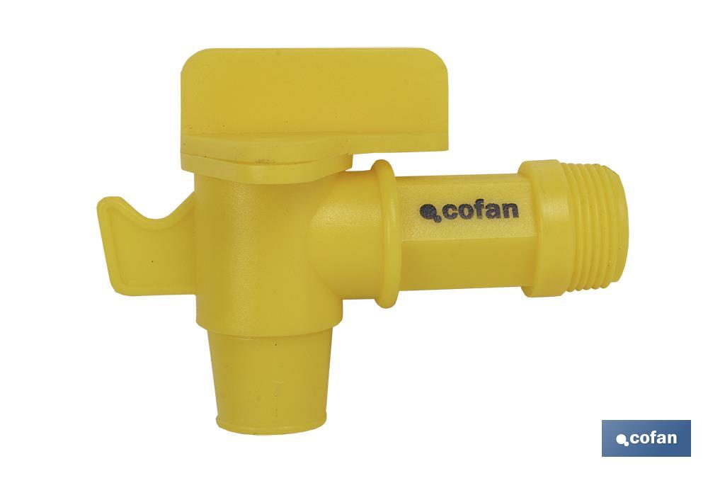 GRIFO POLIETILENO CONTAINER R - 3/4&quot;