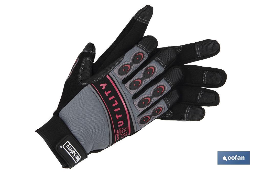 GUANTE ANTIVIBRACION FOAM &quot;UTILITY&quot; T-M/8