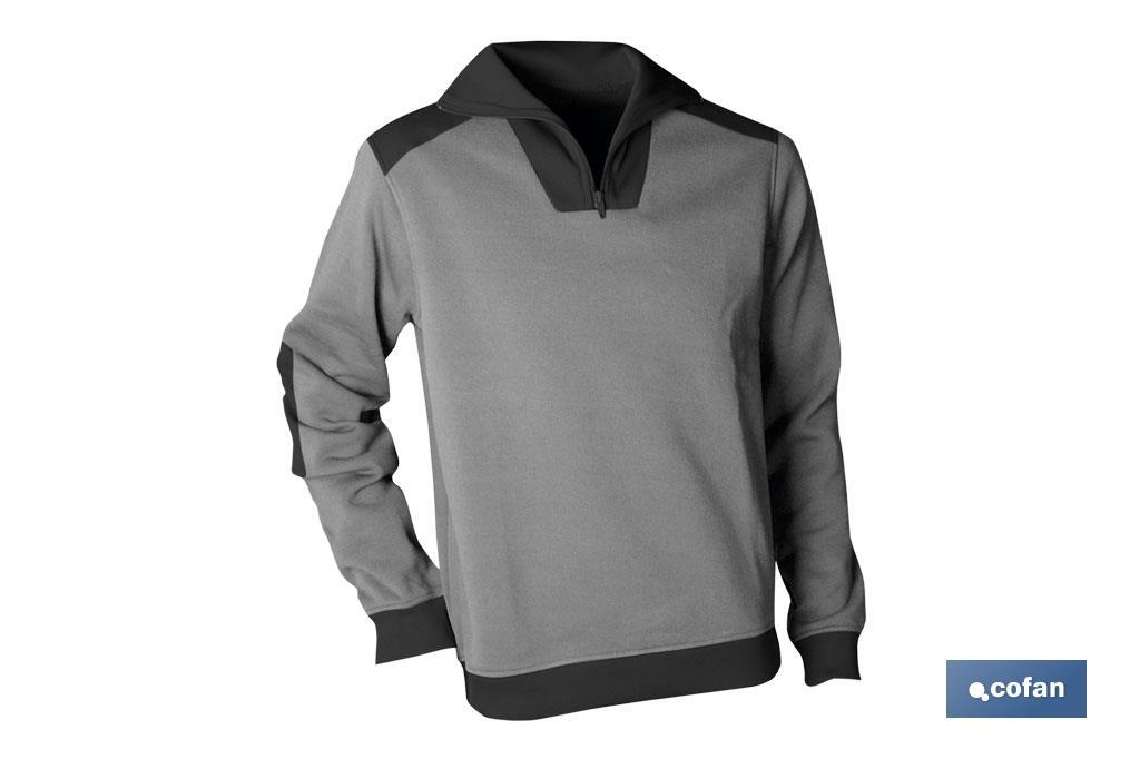 SUDADERA CUELLO CREMALL. &quot;VOLTA&quot; 280gms/m VERDE T-XXL